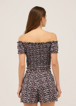 T-shirt in jersey di viscosa stretch donna