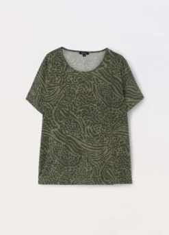 T-shirt in jersey stretch donna curvy