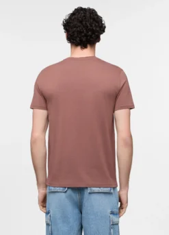 T-shirt in misto cotone con stampa uomo