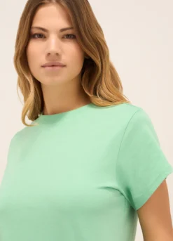 T-shirt in puro cotone donna