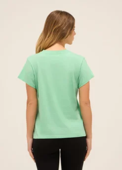 T-shirt in puro cotone donna