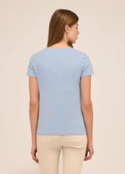 T-shirt in puro cotone donna