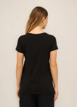 T-shirt in puro cotone donna