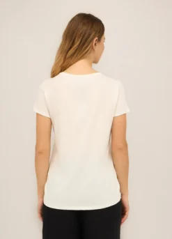 T-shirt in puro cotone donna