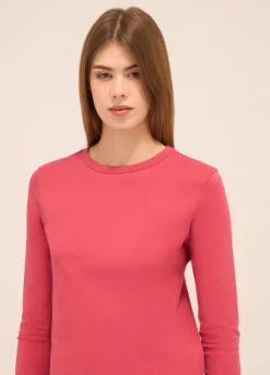 T-shirt in puro cotone donna