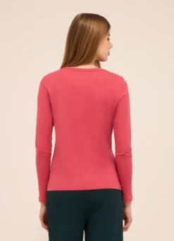 T-shirt in puro cotone donna