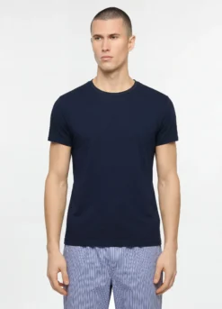 T-shirt intima girocollo in jersey uomo