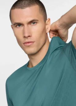 T-shirt intima girocollo in viscosa di bambรน uomo