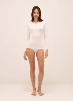 T-shirt intima in viscosa stretch donna