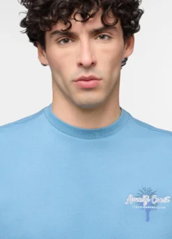 T-shirt loose fit con stampa Amalfi uomo
