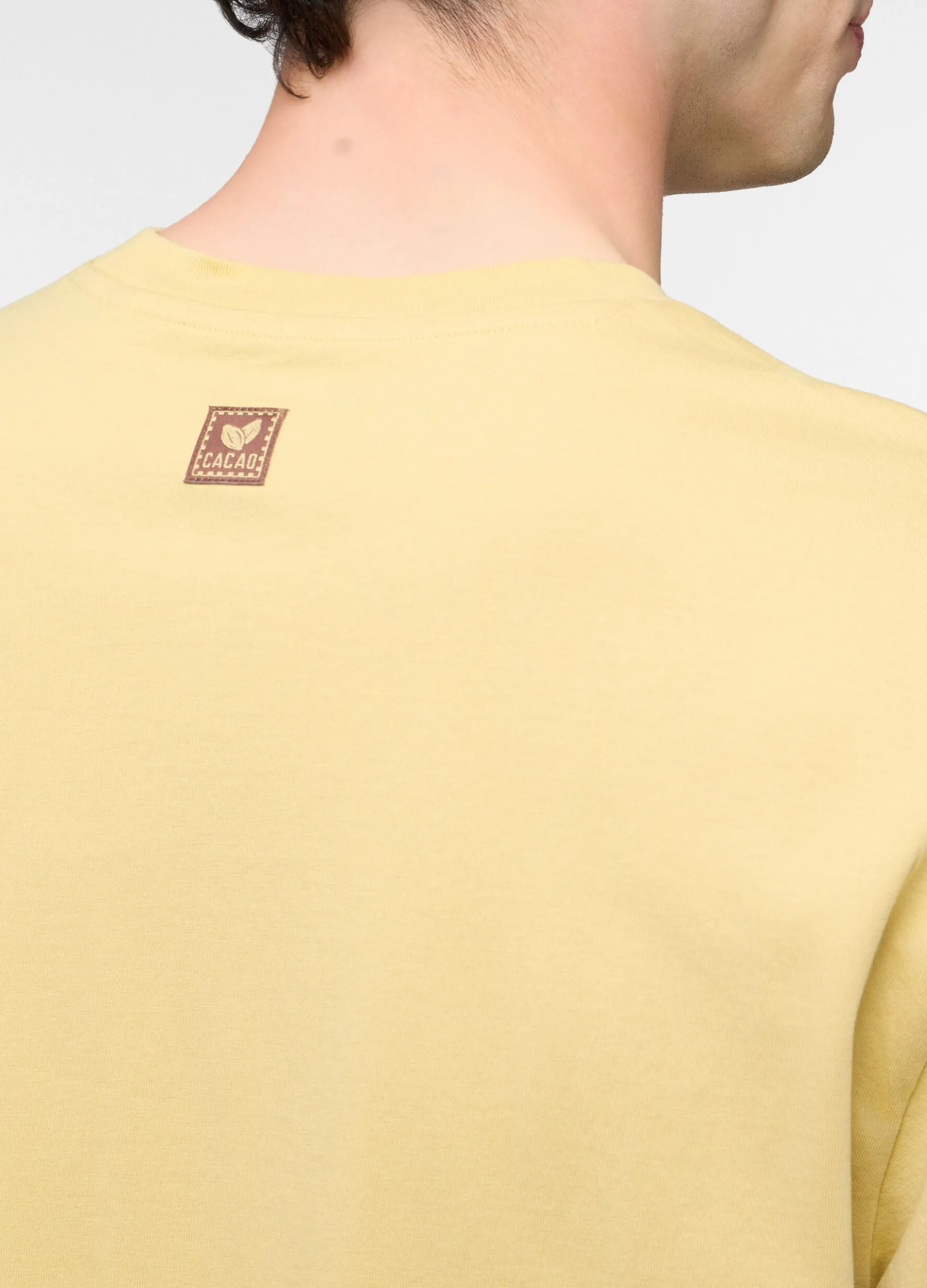 T-shirt loose fit in jersey di cotone uomo
