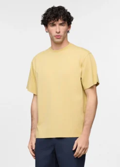 T-shirt loose fit in jersey di cotone uomo