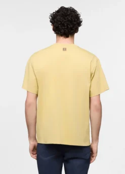 T-shirt loose fit in jersey di cotone uomo