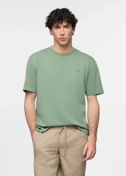 T-shirt loose fit in jersey di cotone uomo