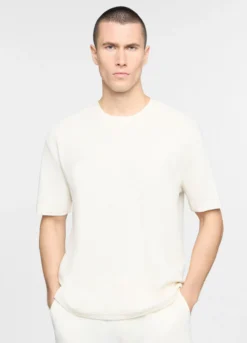 T-shirt maniche corte in maglia uomo