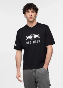 T-shirt New Tork Red Bull in cotone uomo