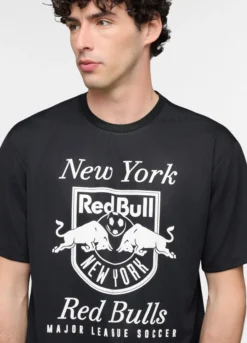 T-shirt New Tork Red Bull in mesh uomo