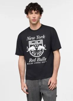 T-shirt New Tork Red Bull in mesh uomo