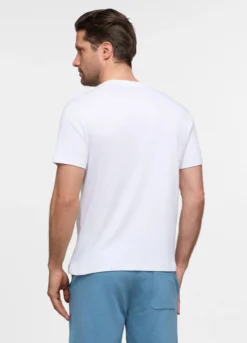 T-shirt regular fit in interlock di cotone