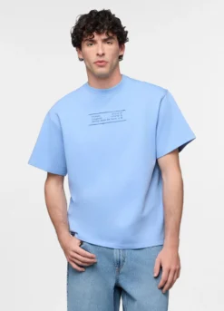 T-shirt Shanghai in felpa misto cotone uomo