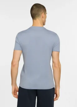 T-shirt slim fit in cotone uomo