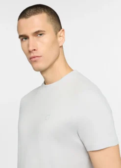 T-shirt slim fit in cotone uomo