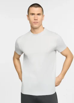 T-shirt slim fit in cotone uomo