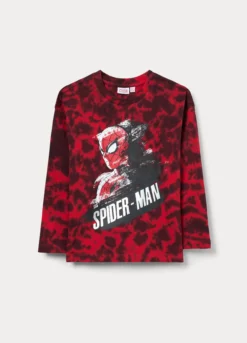 T-shirt Spider-Man in puro cotone bambino