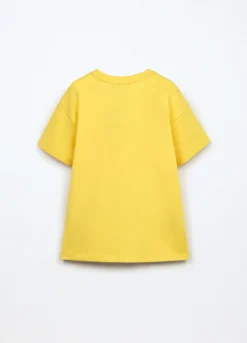 T-shirt Spongebob in jersey di puro cotone bambino