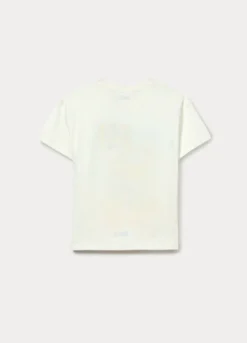 T-shirt Spongebob in jersey di puro cotone bambino