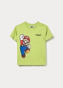 T-shirt Super Mario girocollo bambino