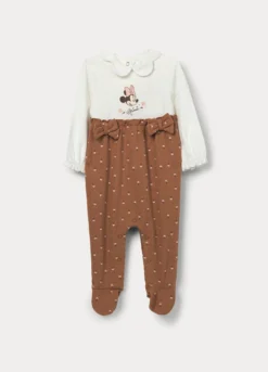 Tutina Disney in french terry di cotone stretch neonata