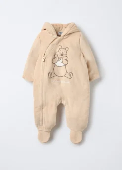 Tutina imbottita Disney velour misto cotone neonato