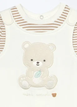 Tutina in french terry di cotone stretch neonato