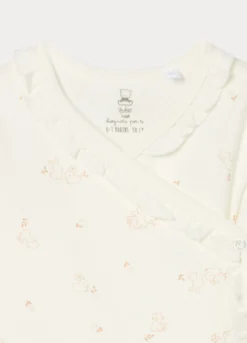 Tutina in interlock di cotone misto viscosa neonata