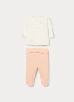 Tutina in interlock di cotone misto viscosa neonata