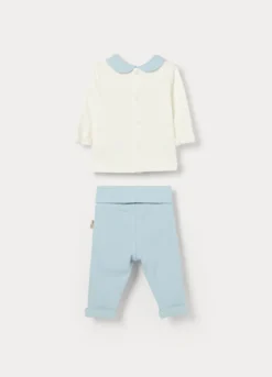 Tutina in interlock di cotone misto viscosa neonato