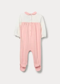 Tutina in interlock di puro cotone neonata