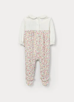 Tutina in interlock di puro cotone neonata