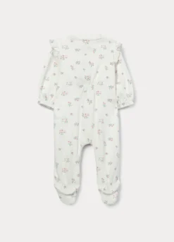 Tutina in interlock di puro cotone neonata