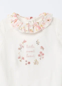 Tutina in interlock di puro cotone neonata