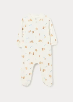 Tutina in interlock di puro cotone neonato