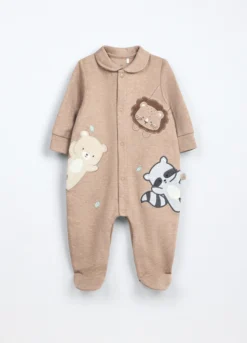 Tutina in interlock di puro cotone neonato