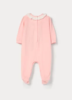 Tutina in jersey di cotone stretch neonata