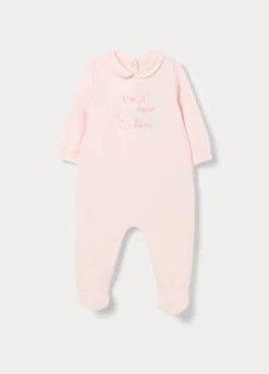 Tutina in jersey di cotone stretch neonata
