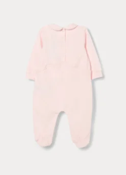 Tutina in jersey di cotone stretch neonata