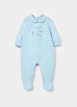 Tutina in jersey di cotone stretch neonata