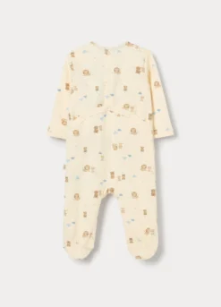 Tutina misto cotone stretch neonato