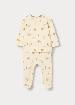 Tutina misto cotone stretch neonato