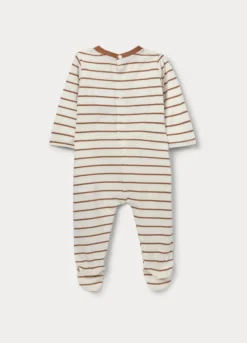 Tutina tricot in puro cotone neonato
